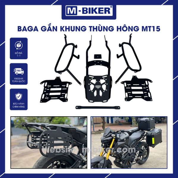 Baga khung thùng MT15 từ M-Biker