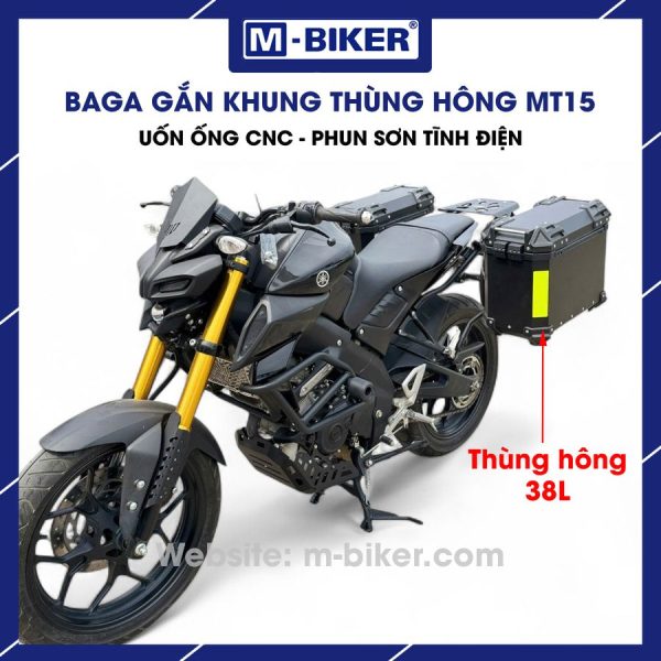 Baga khung thùng MT15 từ M-Biker