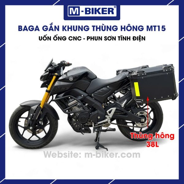 Baga khung thùng MT15 từ M-Biker