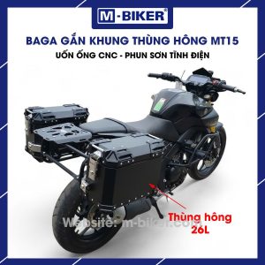 Baga khung thùng MT15 từ M-Biker