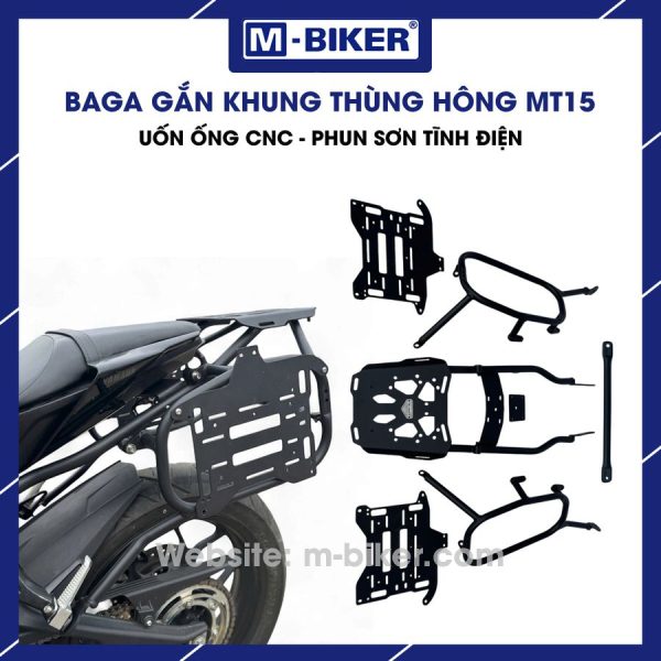 Baga khung thùng MT15 từ M-Biker