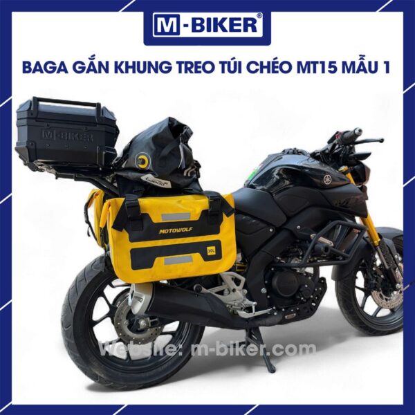 Baga MT15 gắn khung túi hông mẫu 1