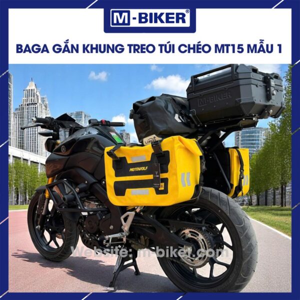 Baga MT15 gắn khung túi hông mẫu 1