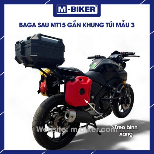 Baga MT15 gắn khung túi hông mẫu 3