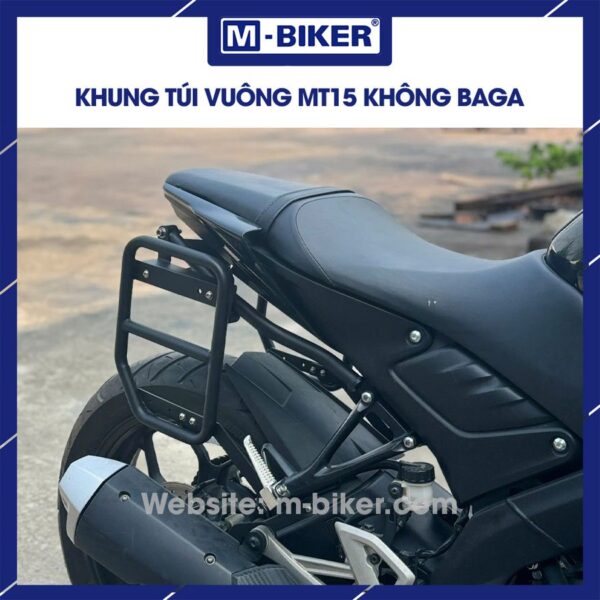 Baga đơn MT15 mẫu 2 lắp kèm khung treo vuông