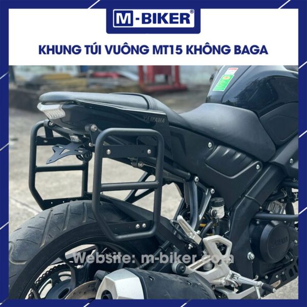 Baga đơn MT15 mẫu 2 lắp kèm khung treo vuông