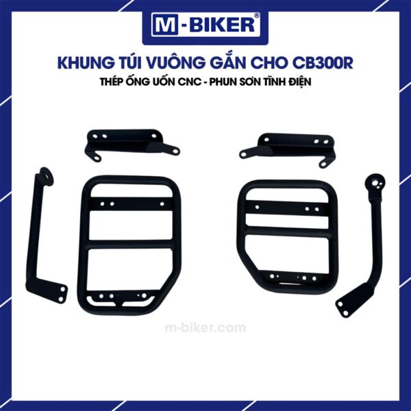 Khung túi vuông gắn baga sau CB300R CB150R