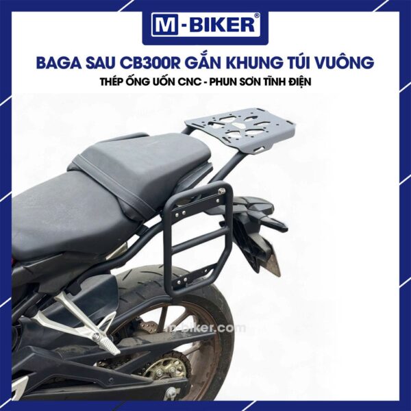 Khung túi vuông gắn baga sau CB300R CB150R