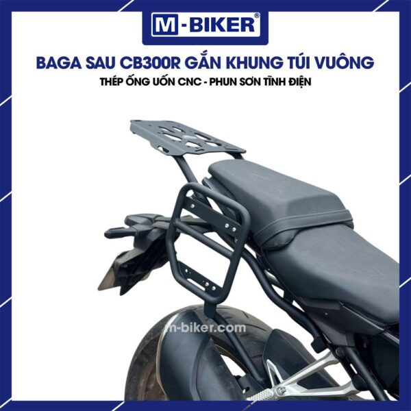 Khung túi vuông gắn baga sau CB300R CB150R