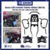 Baga CBR150 gắn thùng sau phun sơn tĩnh điện