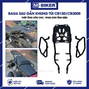 Khung túi hông gắn baga sau CB300R
