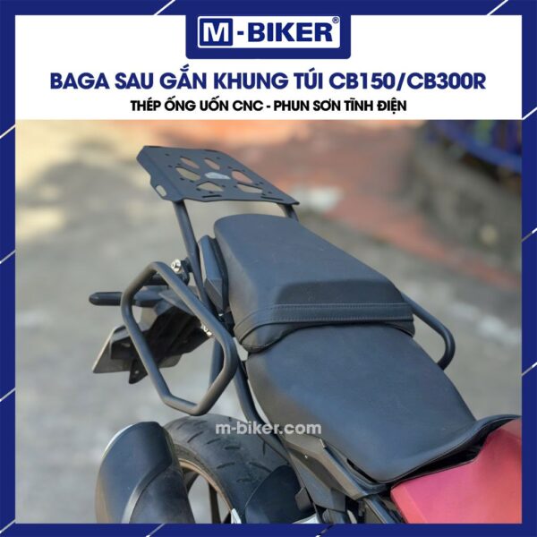 Khung túi hông gắn baga sau CB300R