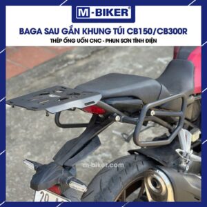 Khung túi hông gắn baga sau CB300R