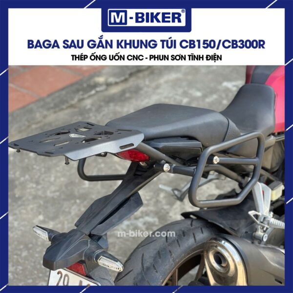 Khung túi hông gắn baga sau CB300R