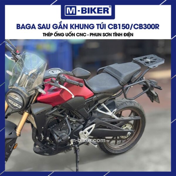 Khung túi hông gắn baga sau CB300R