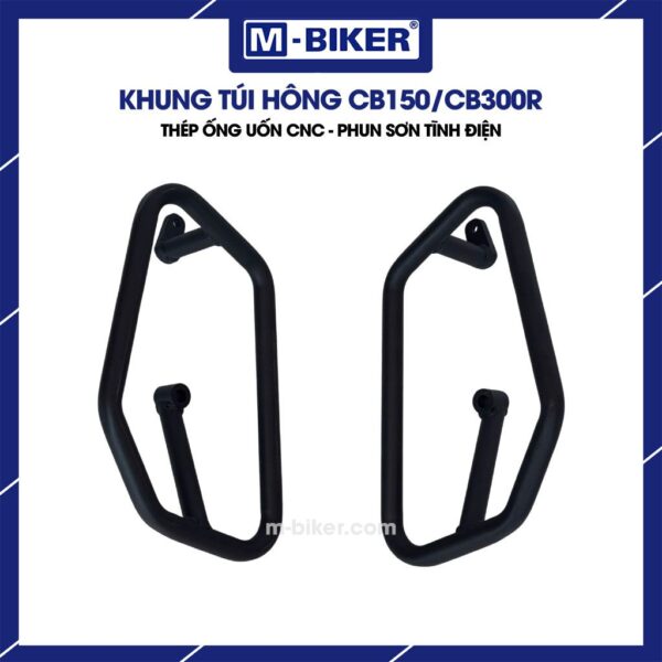 Khung túi hông gắn baga sau CB300R