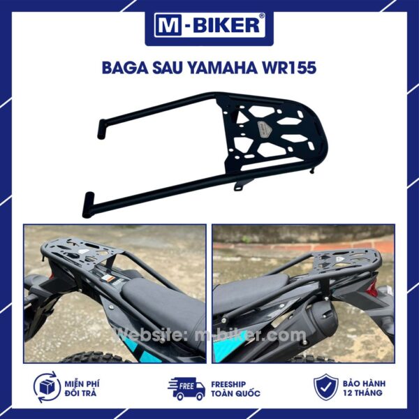Baga WR155 MBiker gắn thùng sau
