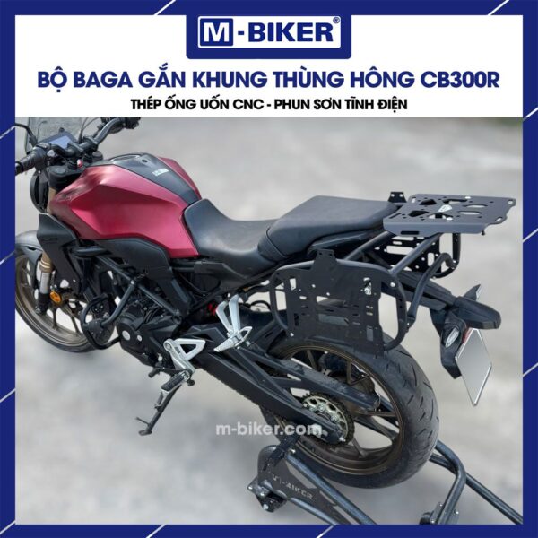 Baga gắn khung thùng hông CB300R