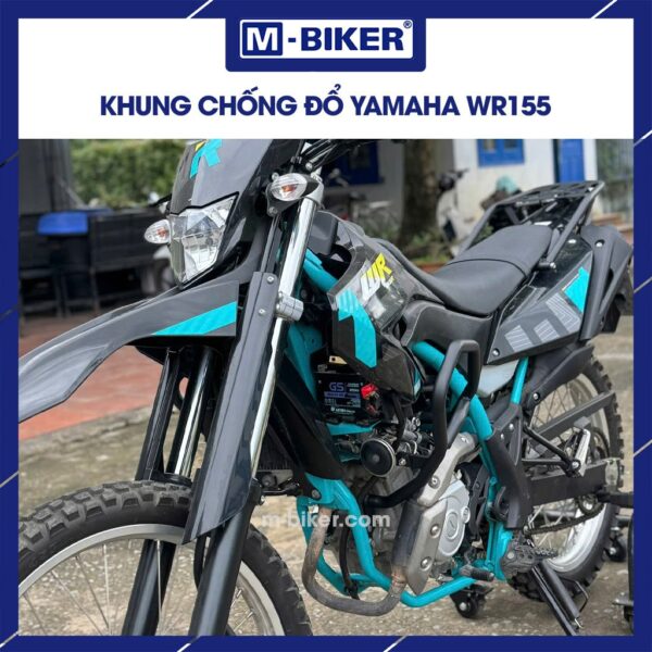 Khung chống đổ WR155 bảo vệ lốc máy