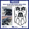 Baga CB150X gắn khung thùng hông