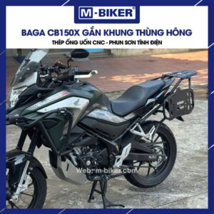 Baga CB150X gắn khung thùng hông 4 Baga CB150X gắn khung thùng hông