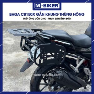 Baga CB150X gắn khung thùng hông 5 Baga CB150X gắn khung thùng hông