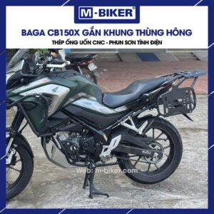 Baga CB150X gắn khung thùng hông 6 Baga CB150X gắn khung thùng hông