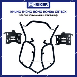 Baga CB150X gắn khung thùng hông 9 Baga CB150X gắn khung thùng hông