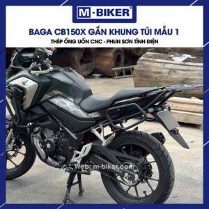 Baga CB150X gắn khung túi mẫu 1 2 Baga CB150X gắn khung túi mẫu 1