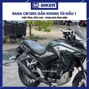 Baga CB150X gắn khung túi mẫu 1 3 Baga CB150X gắn khung túi mẫu 1