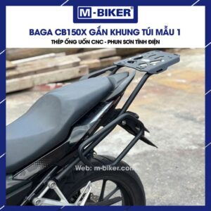 Baga CB150X gắn khung túi mẫu 1 6 Baga CB150X gắn khung túi mẫu 1