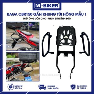 Baga CBR150 gắn khung túi hông mẫu 1