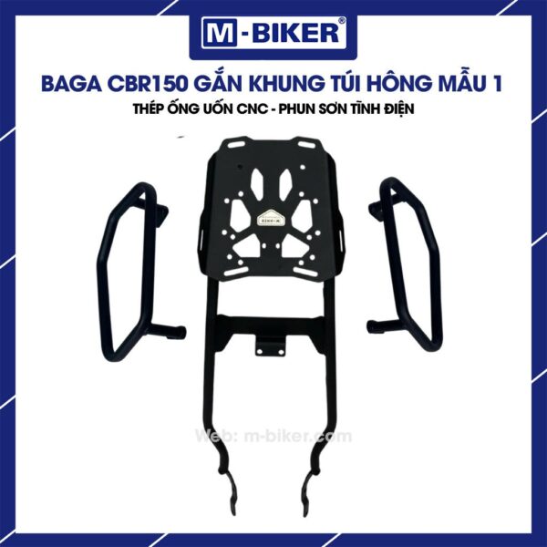 Baga CBR150 gắn khung túi hông mẫu 1