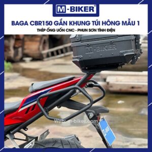 Baga CBR150 gắn khung túi hông mẫu 1