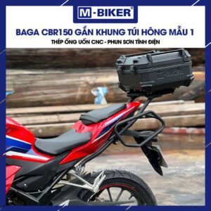 Baga CBR150 gắn khung túi hông mẫu 1