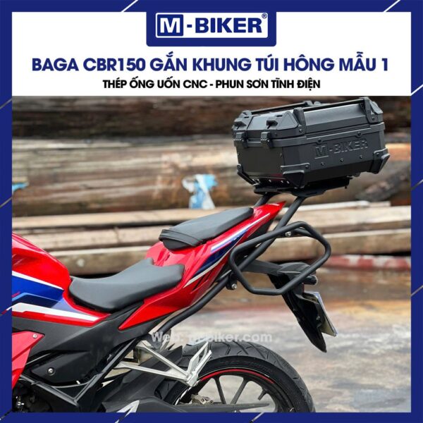 Baga CBR150 gắn khung túi hông mẫu 1
