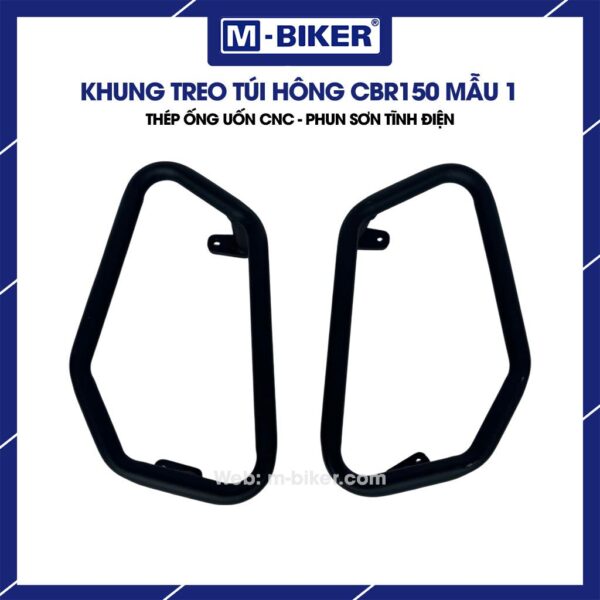 Baga CBR150 gắn khung túi hông mẫu 1