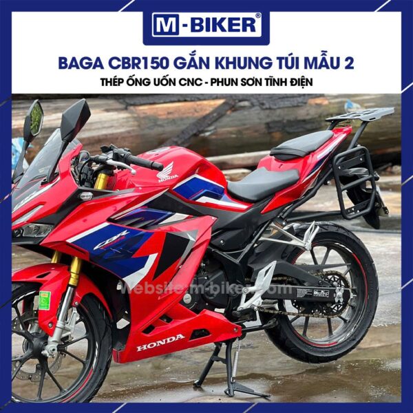 Baga CBR150 gắn khung túi mẫu 2