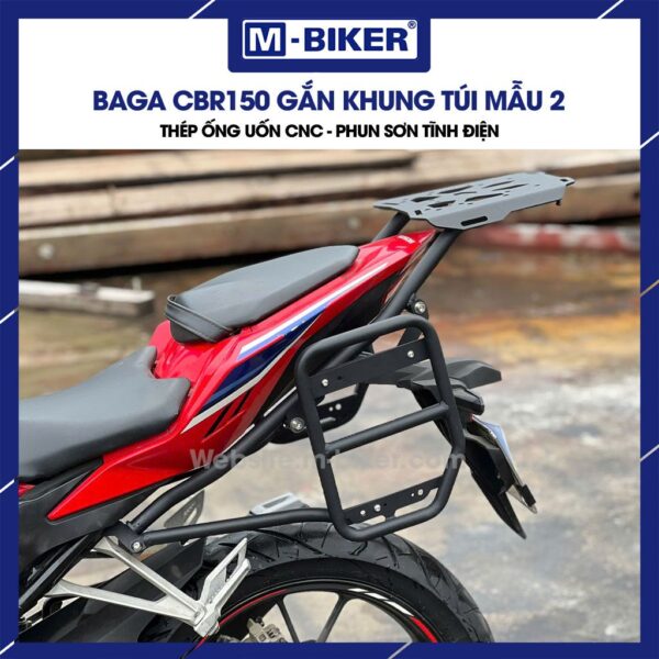 Baga CBR150 gắn khung túi mẫu 2