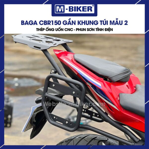 Baga CBR150 gắn khung túi mẫu 2