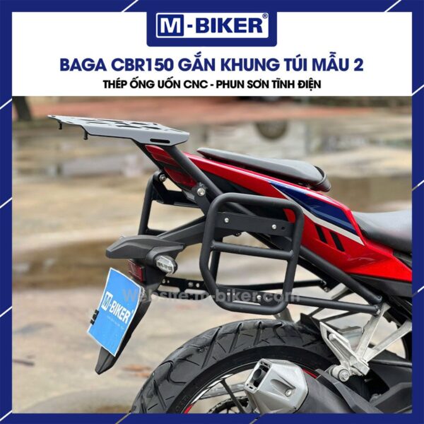 Baga CBR150 gắn khung túi mẫu 2