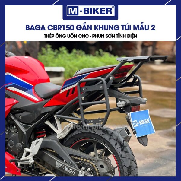 Baga CBR150 gắn khung túi mẫu 2
