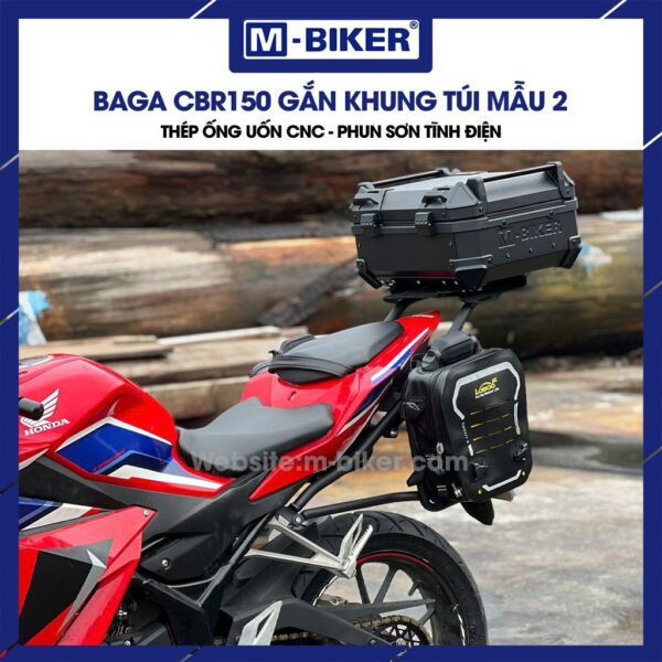 Baga CBR150 gắn khung túi mẫu 2