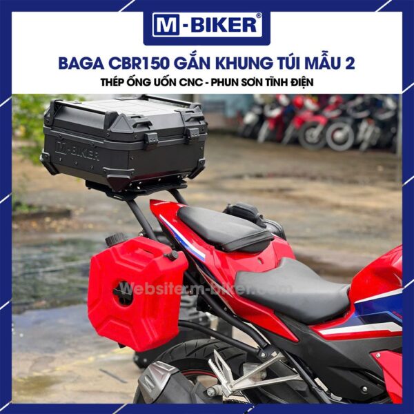 Baga CBR150 gắn khung túi mẫu 2