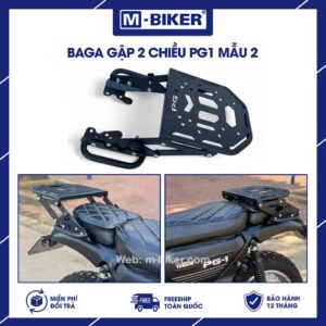 Baga gập PG1 mẫu 2 phiên bản mới