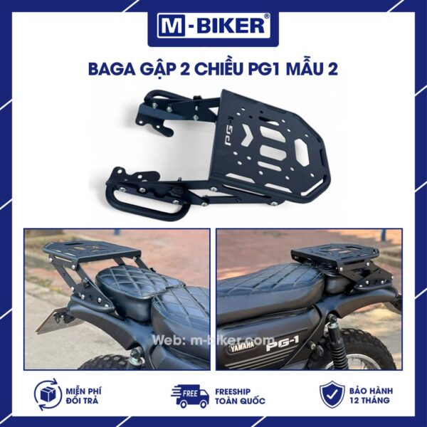 Baga gập PG1 mẫu 2 phiên bản mới