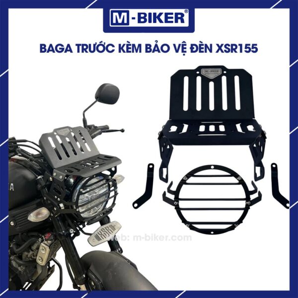Baga trước XSR155 kèm bảo vệ đèn