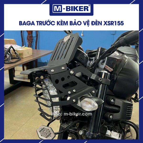 Baga trước XSR155 kèm bảo vệ đèn