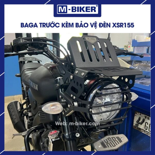 Baga trước XSR155 kèm bảo vệ đèn