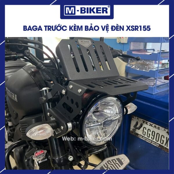 Baga trước XSR155 kèm bảo vệ đèn